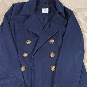 Old Navy blue button up jacket